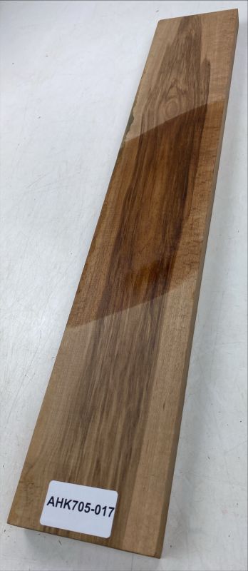 Neck Michigan Maple, with brown heart, 701x119x24mm Unique Piece #017